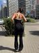 Жіночий комплект Leggings + Canotta model 148 Nero (чорний) - S KOMP-148-NERO-S фото 3