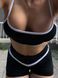Жіночий комплект Shorts + Top model 194 Nero (чорний) - S KOMP194-NERO-S фото 2