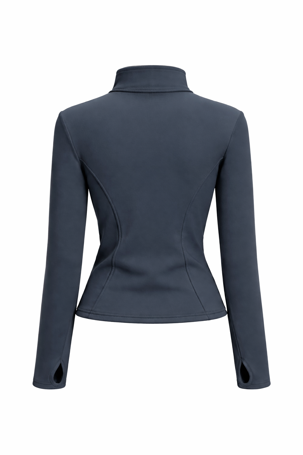 Спортивний Кроп топ на мікрофлісі Crop Top Microflecce model 164 Grafite (сірий) - S KROP-164-GRAF-S фото