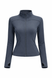 Спортивний Кроп топ на мікрофлісі Crop Top Microflecce model 164 Grafite (сірий) - S KROP-164-GRAF-S фото 1