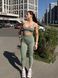 Жіночі лосини Leggings Premium model 141 Olive green (оливковий) - S LEG-141-OLIVGREEN-S фото 4