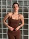 Жіноча майка Canotta Premium model 125 Chocolate (коричневий) - S MIKE-125-CHOCO-S фото 3
