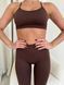 Спортивний топ Top model 85 Chocolate (коричневий) - M TOP-MOD85-CHOCO-M фото 8