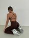 Спортивний топ Top model 85 Chocolate (коричневий) - M TOP-MOD85-CHOCO-M фото 7