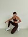 Спортивний топ Top model 85 Chocolate (коричневий) - M TOP-MOD85-CHOCO-M фото 14