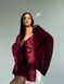 Халат-кімоно шовковий (бордовий) - S\M KIMONO-BURG-S фото 3