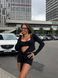 Спортивна кофта Crop Top Calm Fit model 203 Nero (чорний) - S CROP-203-NERO-S фото 5