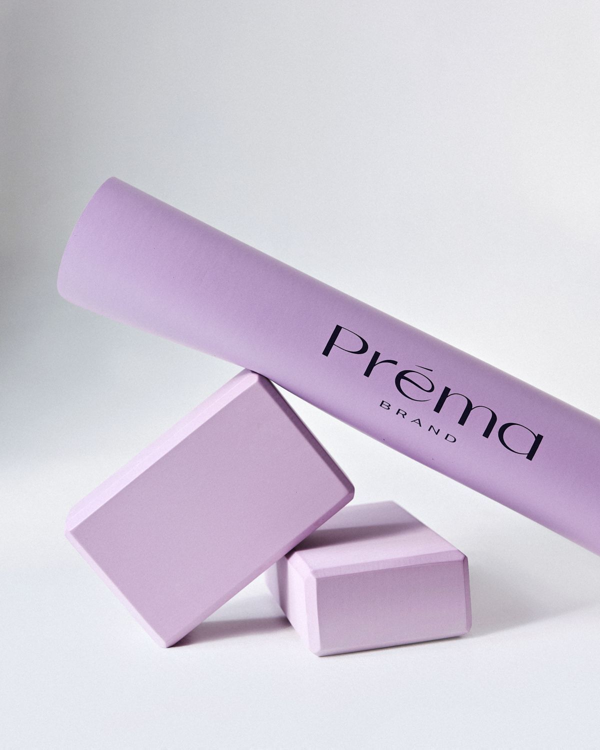 Йога блоки Prema Brand lilac 2 шт у наборі yoga-block-llc фото
