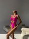 Суцільний купальник з високою посадкою, рожевий - S SWIM1-WYS-PINK-S фото 4
