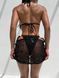 Купальник-трійка з фактурної тканини - S SWIM-3008-BLACK-S фото 6