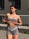Жіночий комплект Shorts + Top model 194 Sleet(холодний сірий) - S KOMP194-SLEET-S фото 1