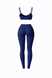 Спортивний жіночий комплект Top+leggings Skin model 81 Blue deepth(синій) - M COMP-MOD81-BLUTH-M фото 2