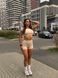 Спортивна футболка Crop T-shirt Calm Fit model 190 Honey (кремовий) - S CROP-190-HONEY-S фото 1