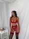 Комплект білизни Cherry Kiss червоний - S 058/107-RED-S фото 3