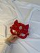 Маска кішки шкіряна червона ACC-MASK-CAT-RED фото 6