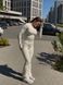 Жіночі легінси-кльош Leggings Premium model 94 Crema (слонова кістка) - M LEG-KLESH-94-CREMA-M фото 9