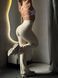 Жіночі легінси-кльош Leggings Premium model 94 Crema (слонова кістка) - M LEG-KLESH-94-CREMA-M фото 3