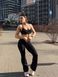 Жіночий комплект Leggings + Top model 160 Nero (чорний) - M LT-160-NERO-M фото 7