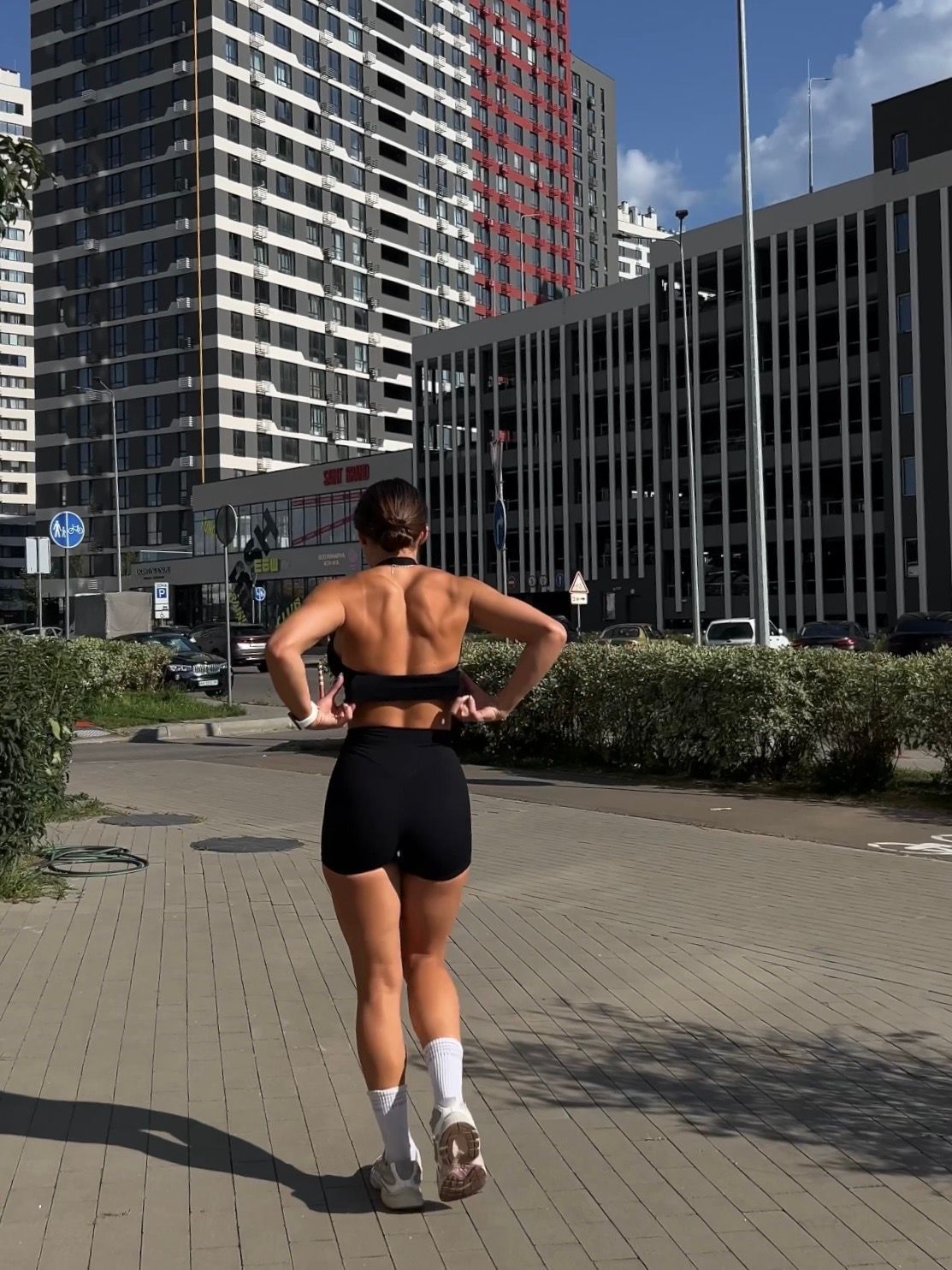 Спортивні шорти Shorts Calm fit model 186 Nero (чорний) - S SHORTS-186-NERO-S фото
