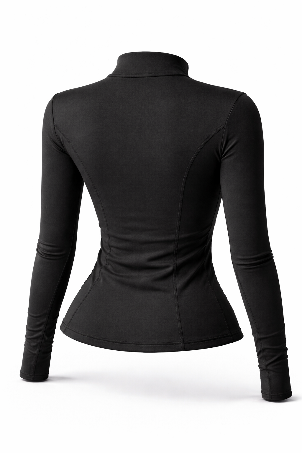 Жіноча спортивна кофта Crop top Calm Fit model 182 Nero (чорний) - L TSH-182-NERO-L фото