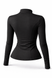 Жіноча спортивна кофта Crop top Calm Fit model 182 Nero (чорний) - L TSH-182-NERO-L фото 3