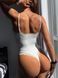 Боді з мереживом білий (Bianco) - S DOMINO-BIANCO-S фото 1