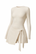 Жіноча спортивна сукня Dress model 159 Crema (слонова кістка) - S DRESS-159-CREMA-S фото 1