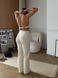 Жіночі легінси Leggings Premium model 171 Crema (слонова кістка) - M LEG-171-CREMA-M фото 5