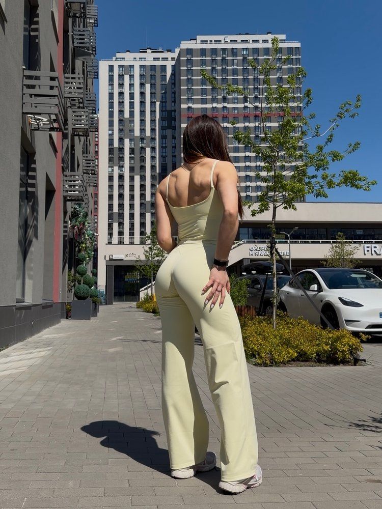 Жіночі легінси Leggings Premium model 171 Sun lime (жовтий) - S LEG-171-SUNLIME-S фото