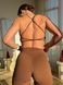 Спортивний топ premium model 106 Chocolate (коричневий) - S SPRT-TOP-106-CHOCO-S фото 3